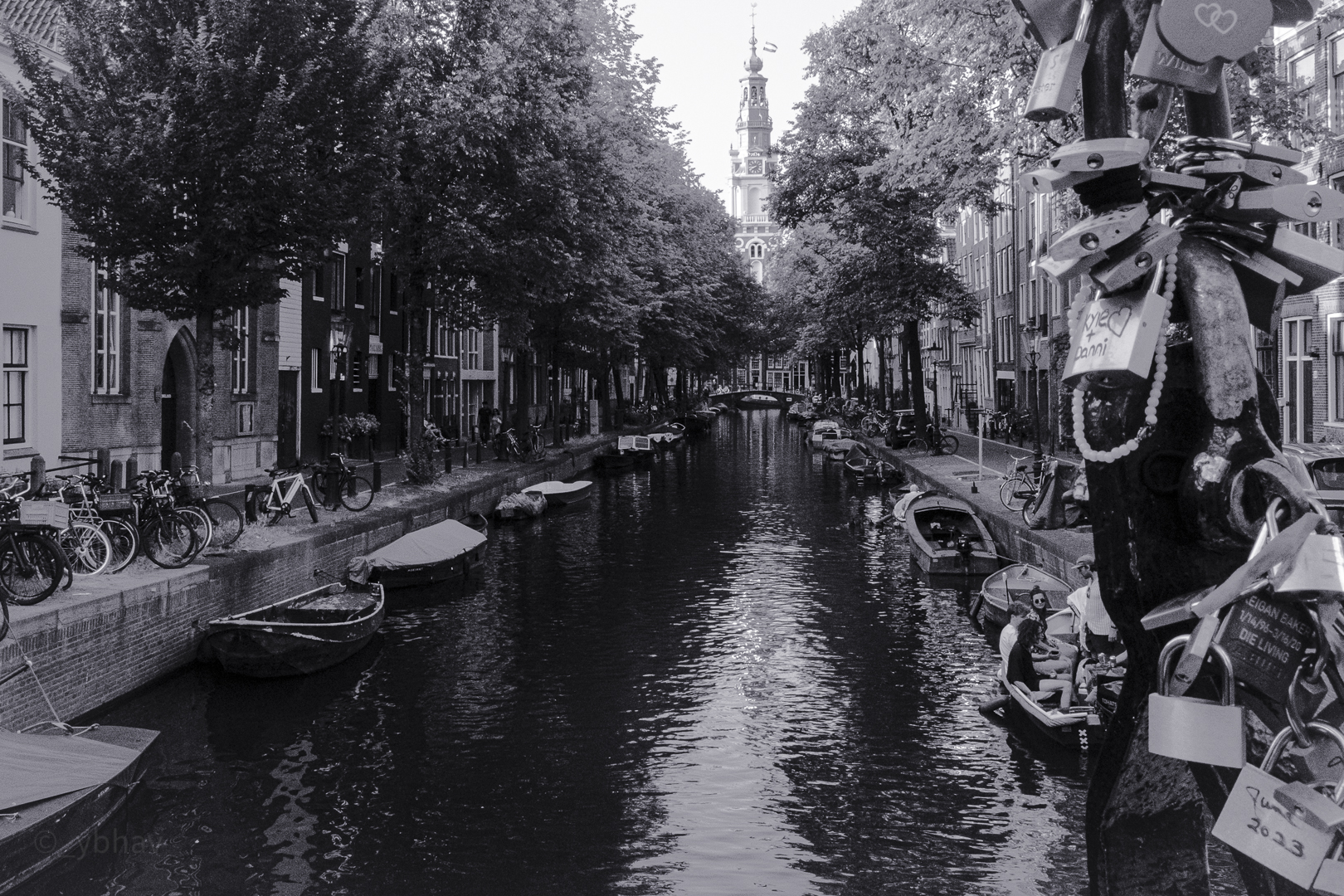 Amsterdam in BnW